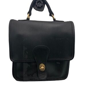 Vtg Coach 5130 RETRO Classic Willis Station Messenger Crossbody Bag Made in USA